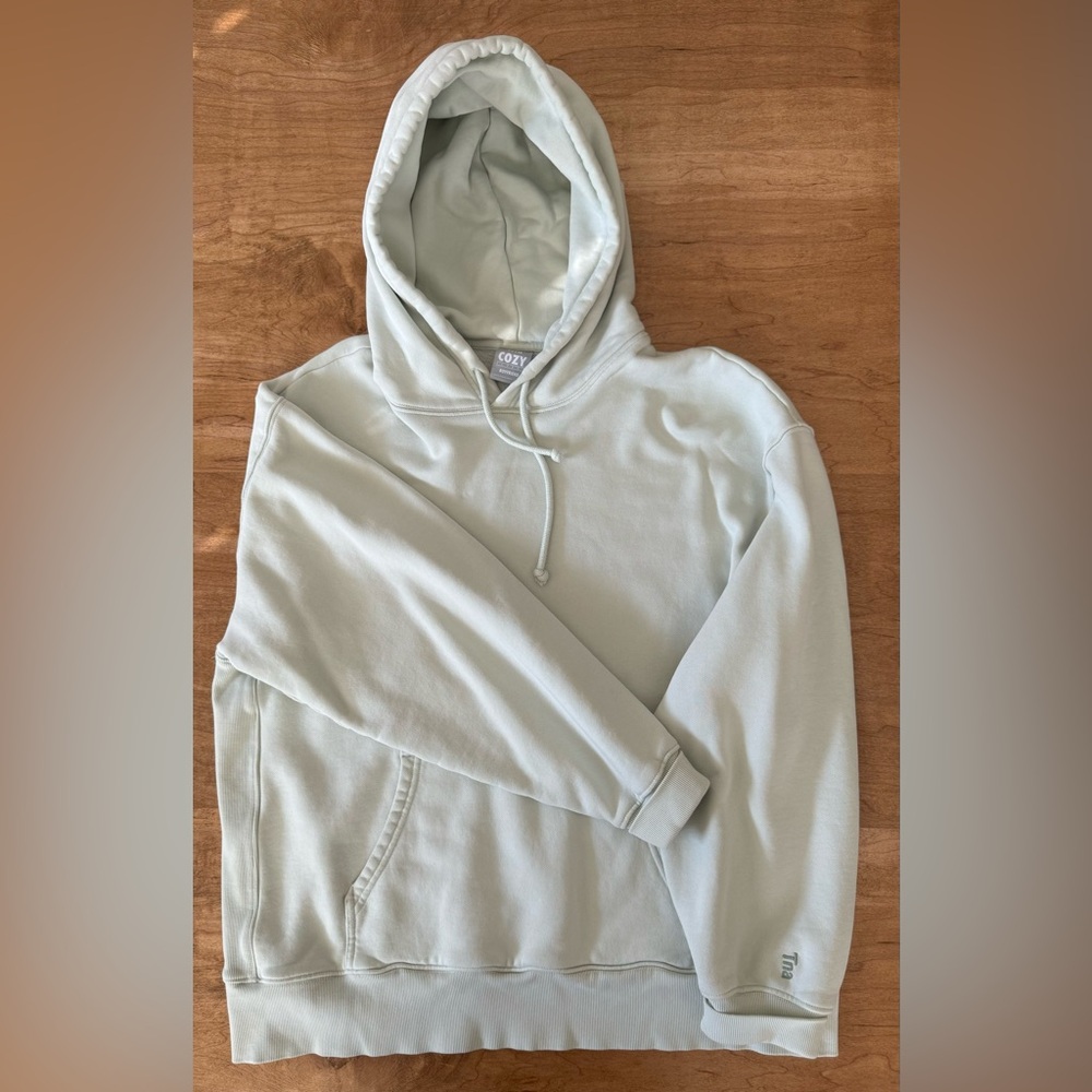 TNA cozy collection ARITZIA hoodie.